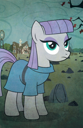 Size: 3375x5175 | Tagged: safe, artist:drawponies, character:maud pie, female, rock farm, solo