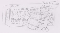 Size: 1200x672 | Tagged: safe, artist:santanon, fluffy pony, fluffy pony foal, little hug fruit barrels, solo
