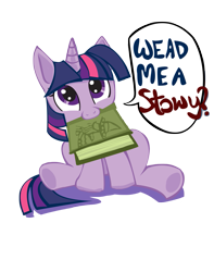 Size: 1079x1368 | Tagged: safe, artist:fauxsquared, character:twilight sparkle, book, cute, twiabetes