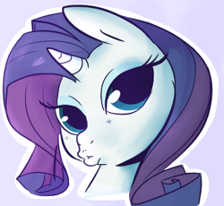 Size: 357x329 | Tagged: safe, artist:php27, artist:rustydooks, character:rarity, species:pony, species:unicorn, g4, duckface, female, mare, simple background, solo
