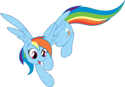 Size: 7814x5409 | Tagged: safe, artist:joey darkmeat, artist:tim015, character:rainbow dash, .ai available, absurd resolution, cute, dashabetes, female, flying, solo, vector