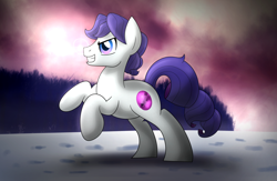 Size: 1024x668 | Tagged: safe, artist:drawponies, character:rarity, oc, oc:white amethyst, male, rule 63, solo