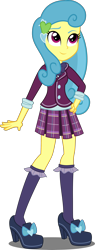 Size: 1774x4660 | Tagged: safe, artist:xebck, character:lemon hearts, equestria girls:friendship games, g4, my little pony: equestria girls, my little pony:equestria girls, absurd resolution, clothing, crystal prep academy, crystal prep academy uniform, crystal prep shadowbolts, equestria girls-ified, female, pleated skirt, school uniform, simple background, skirt, transparent background, vector