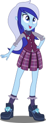 Size: 1506x4000 | Tagged: safe, artist:xebck, character:minuette, equestria girls:friendship games, g4, my little pony: equestria girls, my little pony:equestria girls, absurd resolution, clothing, crystal prep academy, crystal prep academy uniform, crystal prep shadowbolts, equestria girls-ified, female, pleated skirt, school uniform, simple background, skirt, transparent background, vector