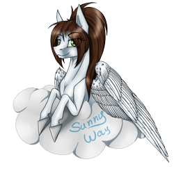 Size: 800x788 | Tagged: safe, artist:sunny way, rcf community, oc, oc only, oc:sunny way, simple background, solo, transparent background, unshorn fetlocks