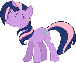 Size: 1000x827 | Tagged: dead source, safe, artist:cupcakescankill, character:fluttershy, character:twilight sparkle, female, fusion, happy, potara, simple background, solo, transparent background