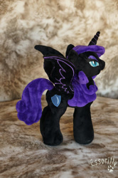 Size: 664x1000 | Tagged: safe, artist:essorille, oc, oc only, oc:nyx, irl, photo, plushie, solo