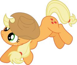 Size: 5639x4764 | Tagged: safe, artist:aureai, character:applejack, absurd resolution, cute, female, jackabetes, simple background, solo, transparent background, vector