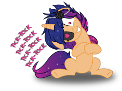 Size: 4004x3000 | Tagged: safe, artist:ruinedomega, oc, oc only, oc:nightclock, species:pony, species:unicorn, ponyscape, absurd resolution, insanity, request, simple background, sitting, solo, text, transparent background, vector