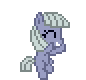 Size: 86x80 | Tagged: safe, artist:anonycat, character:limestone pie, desktop ponies, animated, dancing, female, good trick, simple background, solo, spinning, sprite, transparent, transparent background