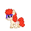 Size: 100x102 | Tagged: safe, artist:anonycat, character:twist, desktop ponies, animated, female, glasses, simple background, sprite, transparent background