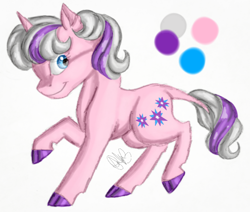 Size: 1234x1047 | Tagged: safe, artist:sweetheart-arts, g1, cloven hooves, female, g1 to g4, generation leap, reference sheet, solo
