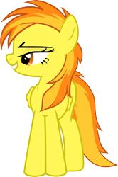 Size: 5313x8000 | Tagged: source needed, useless source url, safe, artist:daringdashie, character:spitfire, species:pegasus, species:pony, absurd resolution, female, looking sideways, simple background, solo, transparent background, vector