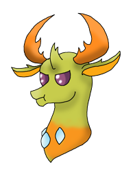 Size: 1080x1368 | Tagged: safe, artist:pokecure123, character:thorax, species:changeling, species:reformed changeling, episode:to where and back again, g4, my little pony: friendship is magic, bust, male, scrunchy face, solo