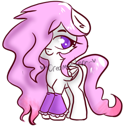Size: 2322x2328 | Tagged: safe, artist:oreomonsterr, oc, oc only, oc:dance off, female, filly, solo