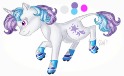Size: 1280x791 | Tagged: safe, artist:sweetheart-arts, character:glory, species:classical unicorn, g1, female, g1 to g4, generation leap, leonine tail, solo, unshorn fetlocks