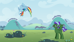 Size: 900x506 | Tagged: safe, artist:adcoon, artist:relaxingonthemoon, character:rainbow dash, oc, species:pegasus, species:pony, flip, pony creator, vector