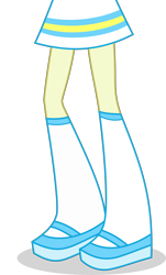 Size: 3000x4961 | Tagged: safe, artist:teentitansfan201, edit, character:bon bon, character:sweetie drops, my little pony:equestria girls, absurd resolution, clothing, cropped, female, leg focus, legs, pictures of legs, shoes, simple background, solo, transparent background, vector, vector edit