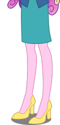 Size: 1640x3404 | Tagged: safe, artist:teentitansfan201, edit, character:dean cadance, character:princess cadance, equestria girls:friendship games, g4, my little pony: equestria girls, my little pony:equestria girls, clothing, cropped, female, high heels, leg focus, legs, pictures of legs, shoes, simple background, skirt, solo, transparent background, vector, vector edit