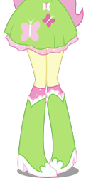Size: 1587x3289 | Tagged: safe, artist:teentitansfan201, character:fluttershy, my little pony:equestria girls, boots, clothing, female, high heel boots, legs, pictures of legs, simple background, socks, solo, transparent background