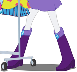 Size: 927x862 | Tagged: safe, artist:teentitansfan201, character:rarity, equestria girls:rainbow rocks, g4, my little pony: equestria girls, my little pony:equestria girls, boots, clothing, dress, female, high heel boots, jewelry, legs, pictures of legs, skirt, solo