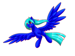 Size: 1024x768 | Tagged: safe, artist:whitehershey, oc, oc only, oc:snowbunny, species:pegasus, species:pony, female, flying, mare, open mouth, simple background, solo, transparent background
