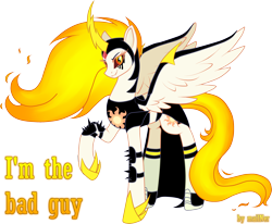 Size: 2390x1970 | Tagged: safe, artist:mailner, character:daybreaker, character:princess celestia, species:alicorn, species:pony, episode:a royal problem, g4, my little pony: friendship is magic, crossover, female, lord dominator, simple background, smiling, solo, transparent background, wander over yonder