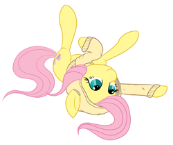 Size: 2314x1937 | Tagged: safe, artist:fribox, character:fluttershy, clothing, hoodie, on back
