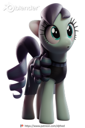 Size: 1440x2160 | Tagged: safe, artist:therealdjthed, character:coloratura, species:earth pony, species:pony, 3d, 3d model, :o, blender, cute, cycles, cycles render, female, mare, model:djthed, open mouth, patreon, patreon logo, rara, rarabetes, simple background, solo, transparent background