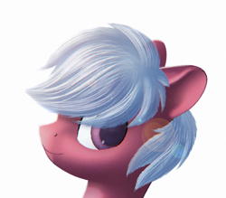Size: 1314x1149 | Tagged: safe, artist:anonbelle, character:firefly, species:pegasus, species:pony, g1, bust, chromatic aberration, g1 to g4, generation leap