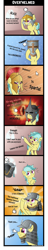 Size: 1024x5309 | Tagged: safe, artist:helmie-d, oc, oc only, oc:helmie, species:pony, 300, boop, comic, cute, dialogue, eye of sauron, female, helmet, kabuto, lord of the rings, mare, mordor, ocbetes, pointer, sauron, smiling, solo, speech bubble, this is sparta