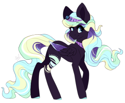 Size: 1750x1450 | Tagged: safe, artist:dusty-onyx, oc, oc only, species:pony, ethereal mane, galaxy mane, simple background, solo, transparent background