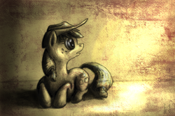 Size: 1200x800 | Tagged: safe, artist:gonedreamer, character:applejack, species:earth pony, species:pony, female, solo