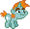 Size: 62x60 | Tagged: safe, artist:anonycat, character:snips, species:pony, species:unicorn, desktop ponies, animated, colt, cute, diasnips, foal, male, pixel art, simple background, solo, sprite, transparent background