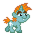 Size: 66x66 | Tagged: safe, artist:anonycat, character:snips, species:pony, species:unicorn, desktop ponies, animated, colt, cute, diasnips, foal, male, pixel art, simple background, solo, sprite, transparent background, trotting