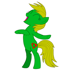 Size: 10000x10000 | Tagged: safe, artist:optimusv42, base used, oc, oc only, oc:jungle heart, absurd resolution, cave pony, caveman, cavemare, cavepony, chest pounding, gorilla, jungle, simple background, solo, tarzan, transparent background, vector