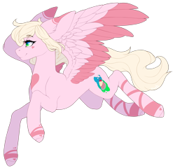 Size: 1617x1552 | Tagged: safe, artist:dusty-onyx, oc, oc only, oc:hanalea, oc:hanalea ana maria, species:pegasus, species:pony, female, mare, simple background, solo, transparent background, two toned wings
