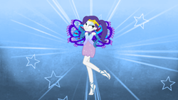 Size: 1280x720 | Tagged: safe, artist:gouhlsrule, artist:meimisuki, base used, character:rarity, my little pony:equestria girls, barefoot, clothing, crossover, enchantix, fairy, fairy wings, feet, gloves, long gloves, rainbow s.r.l, winged humanization, wings, winx club