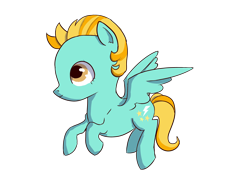 Size: 3600x2700 | Tagged: safe, artist:dumbwoofer, character:lightning dust, species:pegasus, species:pony, female, mare, smiling, solo