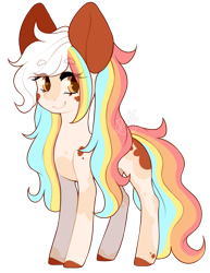 Size: 1001x1300 | Tagged: safe, artist:dusty-onyx, oc, oc:skittles, species:earth pony, species:pony, female, mare, simple background, solo, transparent background