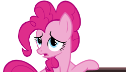 Size: 1543x882 | Tagged: safe, artist:twilirity, character:pinkie pie, species:pony, episode:maud pie, g4, my little pony: friendship is magic, female, simple background, solo, transparent background, vector
