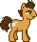 Size: 78x88 | Tagged: safe, artist:anonycat, oc, oc:quick fix, pixel art, simple background, solo, transparent background