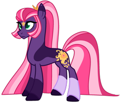 Size: 1527x1303 | Tagged: safe, artist:unicorn-mutual, oc, oc:wilted quill, parent:tempest shadow, parent:twilight sparkle, parents:tempestlight, species:earth pony, species:pony, female, magical lesbian spawn, mare, offspring, simple background, solo, transparent background