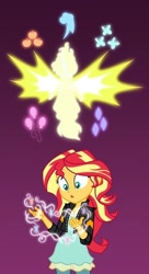 Size: 328x602 | Tagged: safe, artist:sapphiregamgee, character:daydream shimmer, character:sunset shimmer, equestria girls:friendship games, g4, my little pony: equestria girls, my little pony:equestria girls, cropped, daydream shimmer, implied humane six