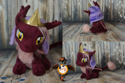 Size: 1000x664 | Tagged: safe, artist:essorille, character:sphinx, species:sphinx, chibi, irl, photo, plushie, solo