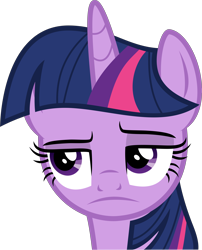 Size: 6000x7436 | Tagged: safe, artist:twilirity, character:twilight sparkle, character:twilight sparkle (alicorn), species:alicorn, species:pony, episode:testing testing 1-2-3, g4, my little pony: friendship is magic, absurd resolution, female, mare, reaction image, simple background, solo, transparent background, unamused, vector