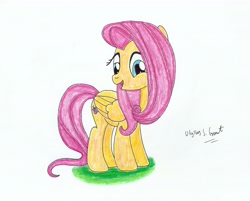 Size: 5850x4706 | Tagged: safe, artist:ulyssesgrant, character:fluttershy, absurd resolution