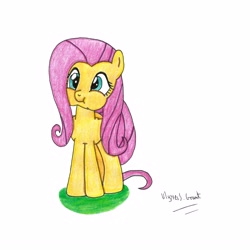 Size: 4501x4500 | Tagged: safe, artist:ulyssesgrant, character:fluttershy, absurd resolution, puffy cheeks