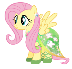 Size: 6000x5758 | Tagged: safe, artist:kibbiethegreat, character:fluttershy, absurd resolution, clothing, dress, simple background, transparent background, vector