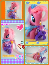Size: 960x1280 | Tagged: safe, artist:lightningsilver-mana, character:clear sky, character:wind sprint, species:pegasus, species:pony, species:unicorn, episode:common ground, g4, my little pony: friendship is magic, custom, doll, female, filly, hair styling, irl, mare, mother and daughter, my little pony, paint, painting, photo, sewing, toy